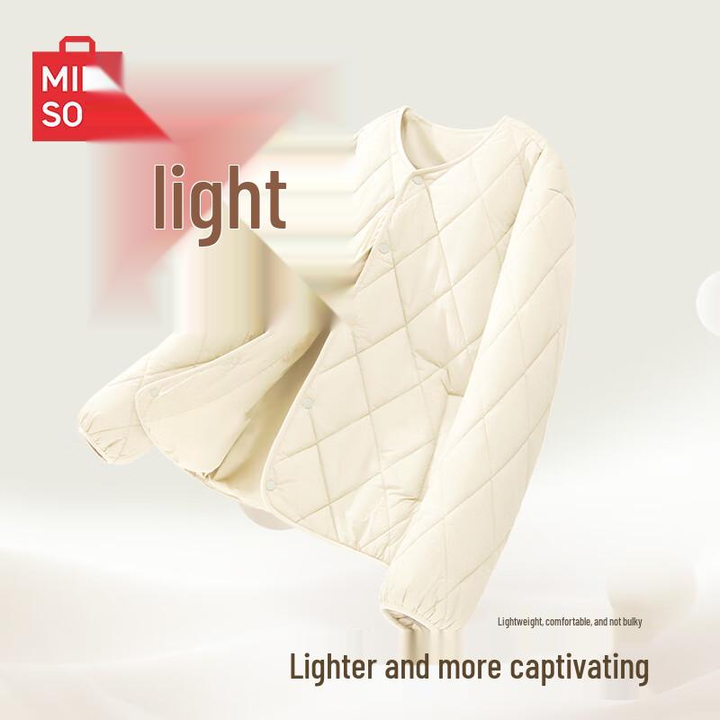 

MINISO Men s Winter Quilted Padded Jacket 3XL