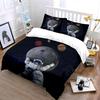 Astronaut and Planets Space Theme Bedding Bedding set (1 duvet cover, 2 pillowcases, duvet not included)