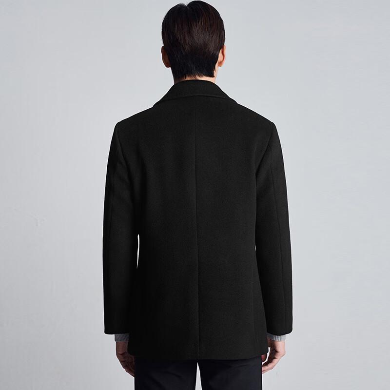 Baoxiniao Men's Business Casual Short Wool Coat