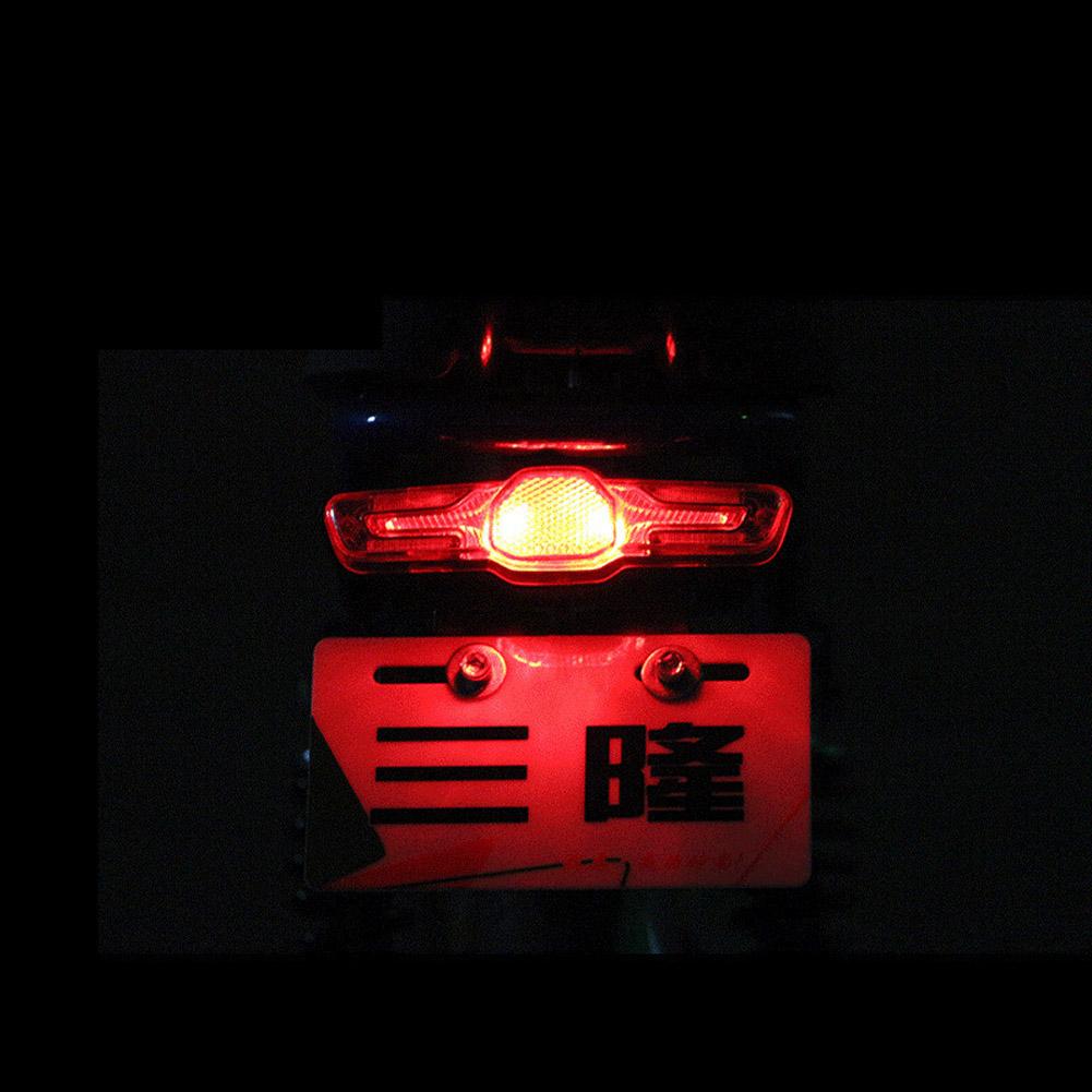 12V/36V-60V Electric Bicycle Ebike Taillight Turn Signal Rear Rack Lamp Light