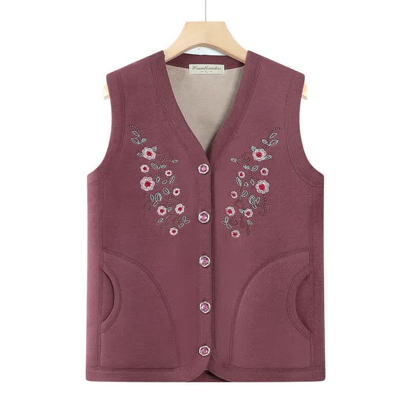 YUZHAOLIN Women's Fleece-Lined Winter Vest