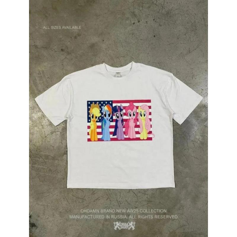 Vintage Faded American Loose Fit Tee S