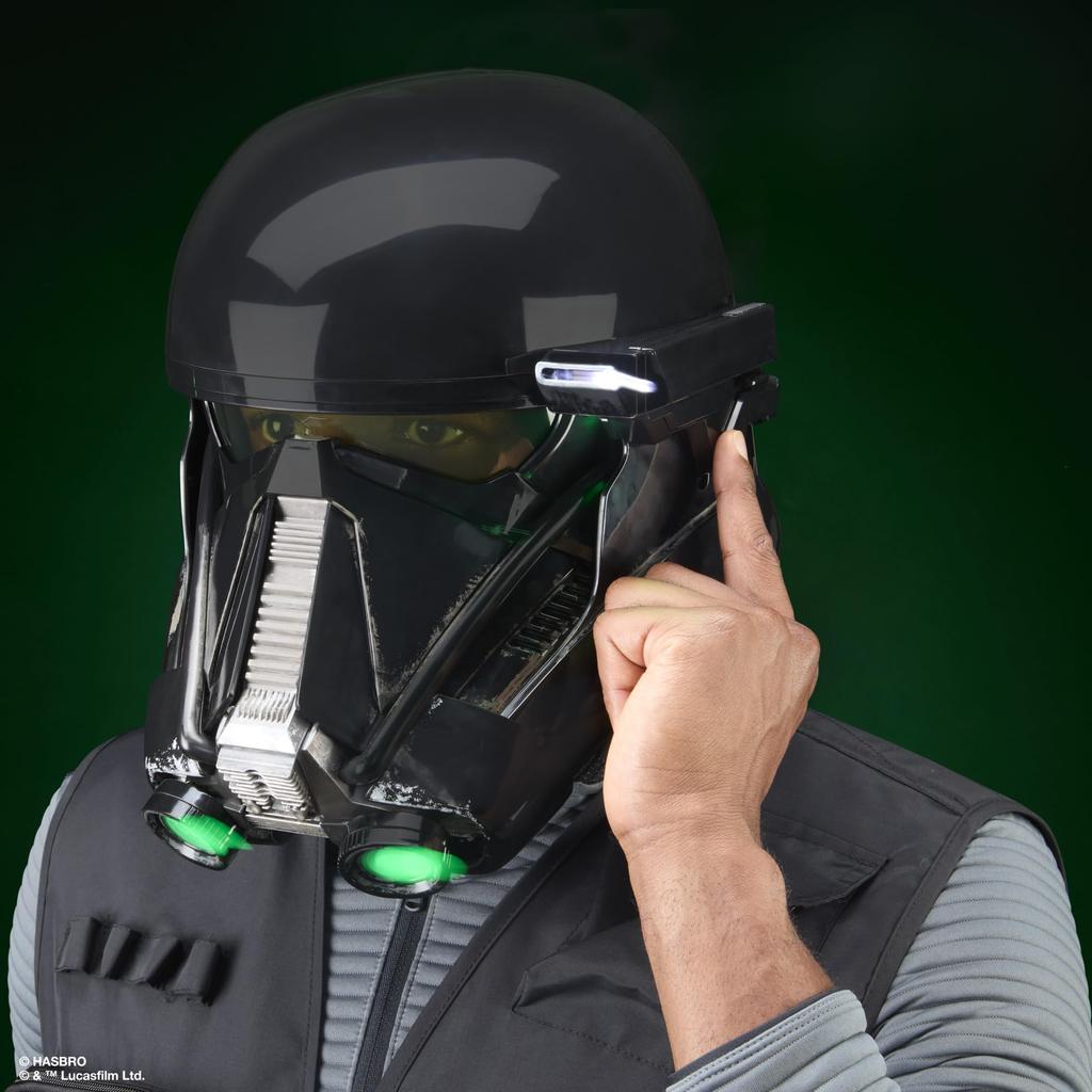 Hasbro Star Wars Black Series Imperial Death Trooper Premium Electronic Rogue A Star Wars Story Roleplay Ages 14 and Authentic Helmet, One Item, Up,