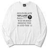 Seupeullaesikodeu Long Sleeve White - Black Ball