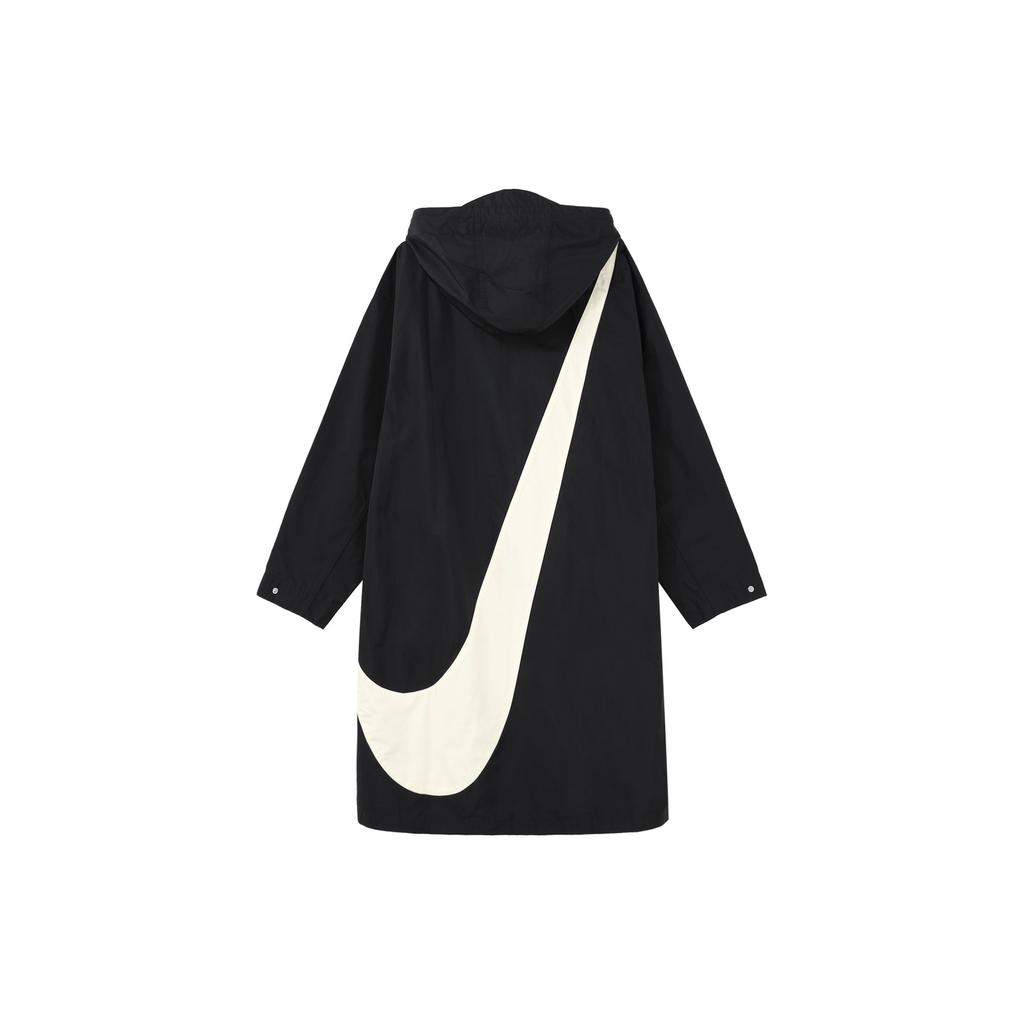 Nike Swoosh Woven Parka Black Coconut Milk FD2870-010