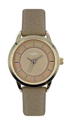 Fragola Dial Watch MOC Gray [Follow] 2-Layer N04823A-1 Women's