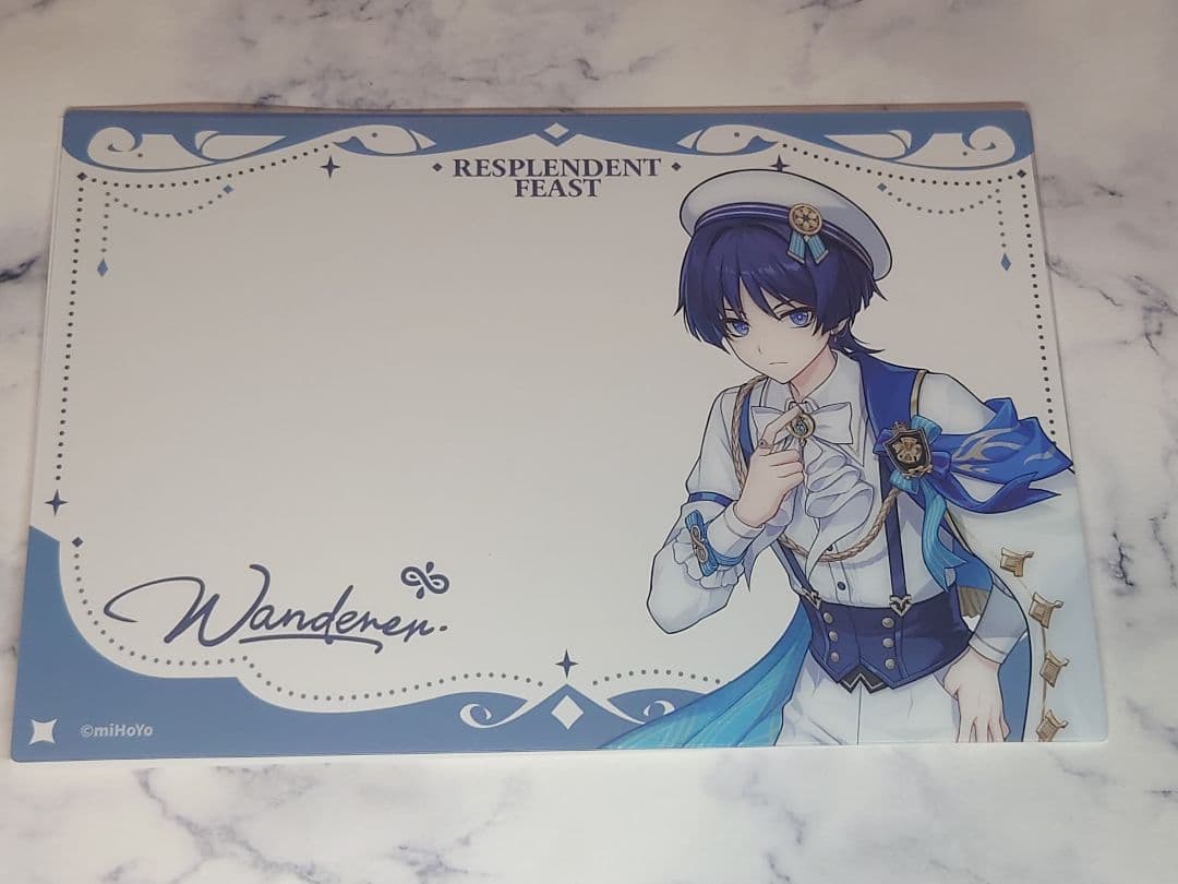 [USED] Genshin Impact: A Glittering Night s Feast - Miraiya Bookstore Clear Card Bonus: Wanderer Scaramash