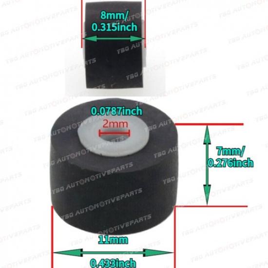 4PCS Vintage Pinch Roller for SONY Technics TCM-170 TCM-180 TCM-190 TCM-200 220