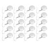 20pcs Stainless Steel Jewelry DIY Accessory 16mm Earrings Wire Hooks Blanks  Earrings Crafts