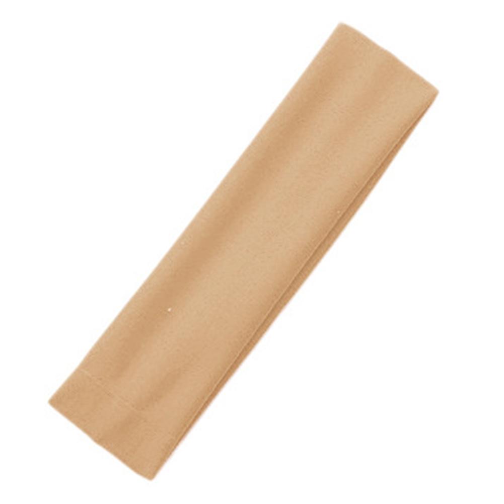 1PC Absorbing Sweat Headband Candy Color White Pink Blue Red Hairband Pure Cotton Simple Elastic Headbands Turban Headwear