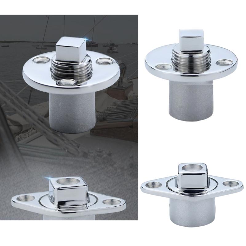 Easy Install Marine Bilge Outlet Universal Boat Stern Drain Outlet for Saltwater Durability & Quick Setups In Rough Seas