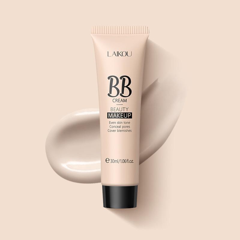 BB Cream Oplichten Gelijkmatige Huidskleur Vloeibare Foundation Hydraterend Concealer Verbergt Vlekjes Verbergt Poriën Make-up Basis