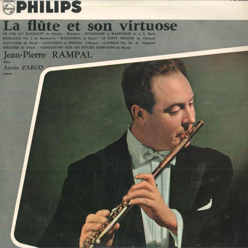 

LP Record JEAN PIERRE RAMPAL - Flute Masterpieces FL5634 PHILIPS Japan Classical Used