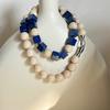 Handmade L Lapis Lazuli Blue Vaion Sle Nelace Fre Out New Chinese Design Collarbone Chain Jewelry Accory