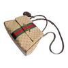 GUCCI GG Canvas Handbag Medium Women's Brown 875018-FAFV9-9653