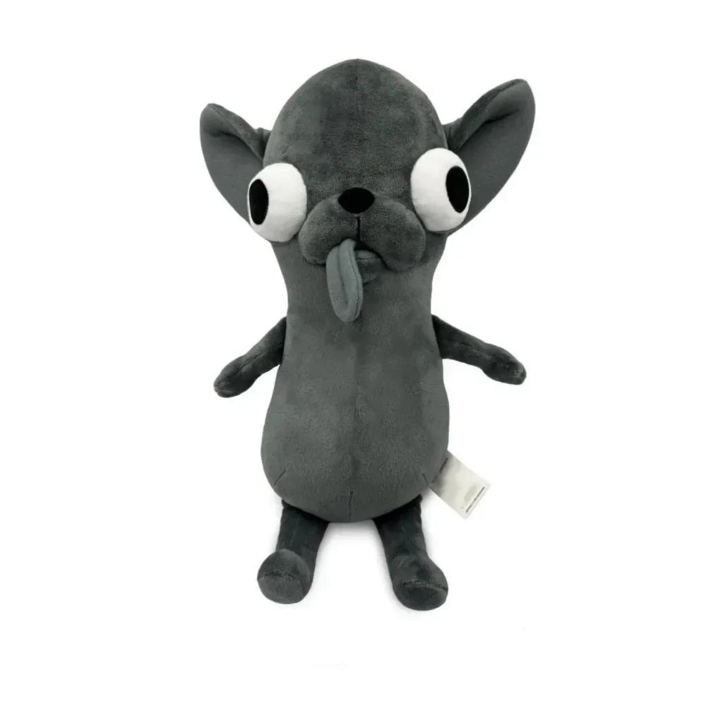 Stuffed Animals Chihuahua Plush Toy Puppy Pet Keychain Pendant Stuffed Chihuahua Doll Kawaii Black Color