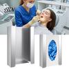 Flat Surface Glove Box Mount Single Box, Durable Stainless Steel Holder, Wall Small Space Storage Rack Mountable Easy Installation Organizer,