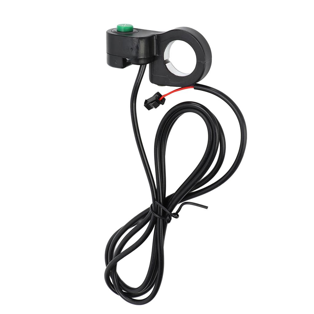 Kerékpárkürt Kapcsoló Érintőtípus ABS Anyag Fekete Könnyen Cserélhető Kerékpár Kiegészítők Elektromos Kerékpárhoz