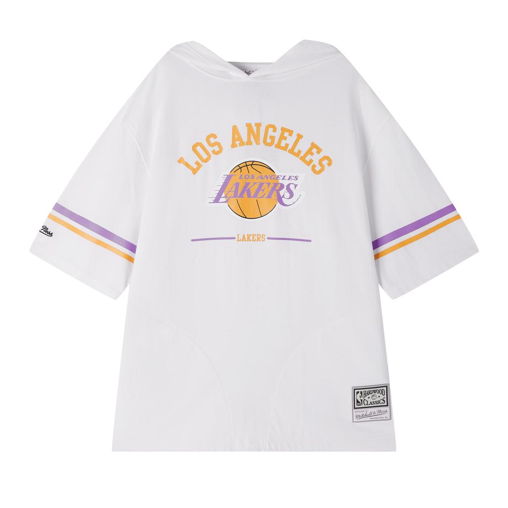 Mitchell & Ness X NBA T Shirt Unisex White FC10112-LALWHIT