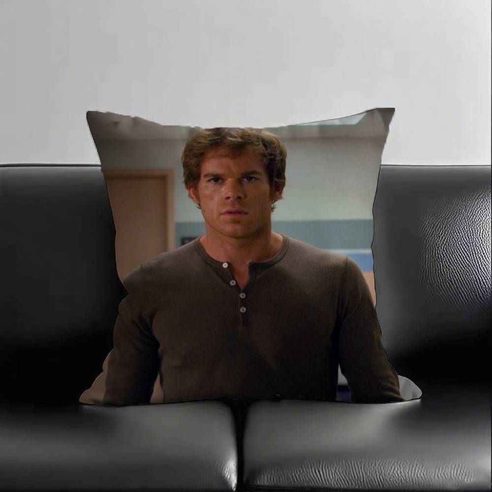 1pc Dexter TV Series Pillow Case Fashion Square Pillowcase Bedroom Sofa Room Ins Decoration Leisure