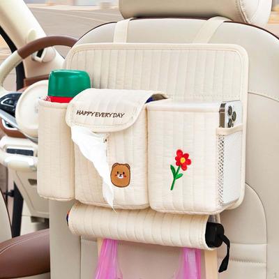 Car Back Seat Organizer, Protector Storage Pocket