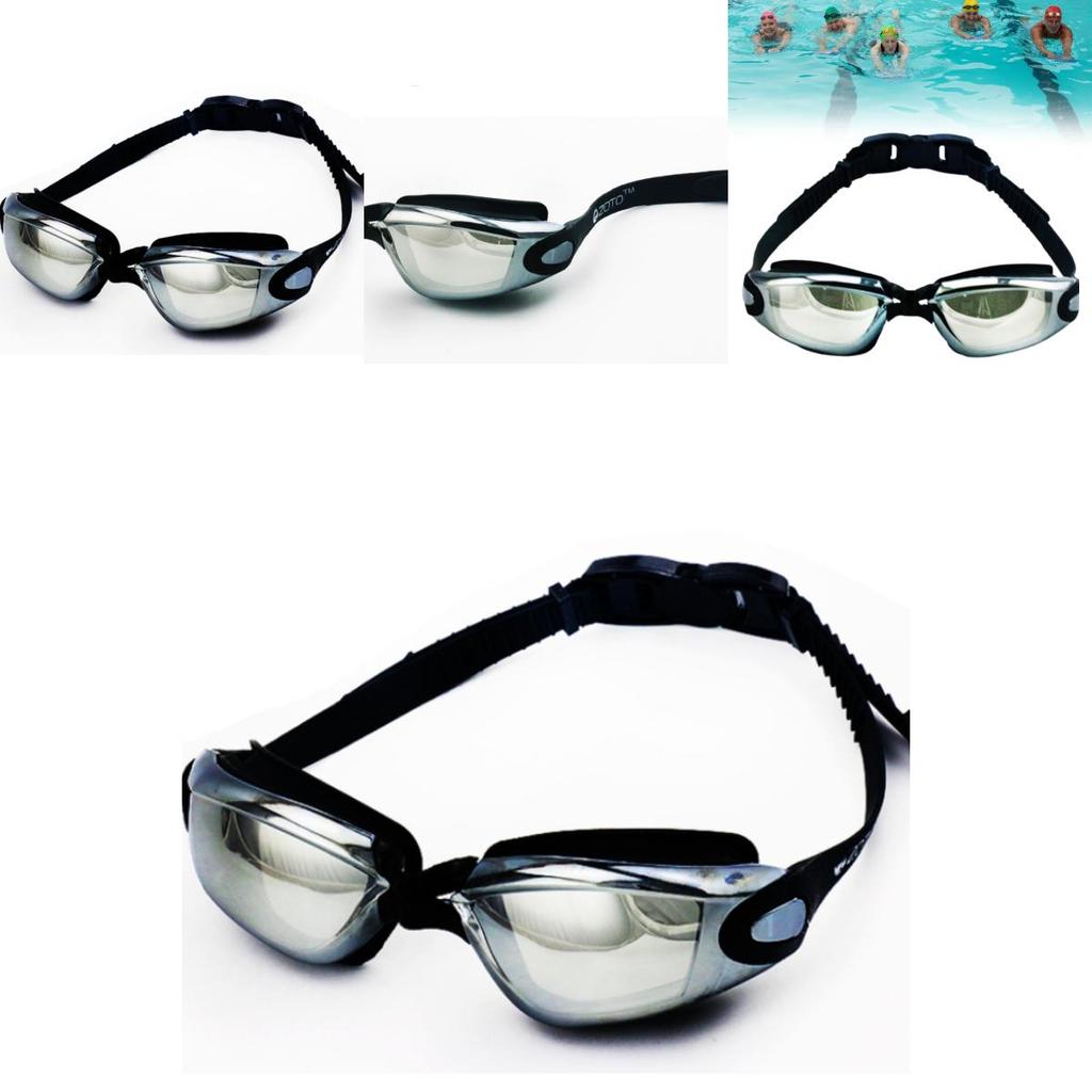 High Definition Swim Goggles With Anti Fog Coating And Silicone Seal For Water Sports