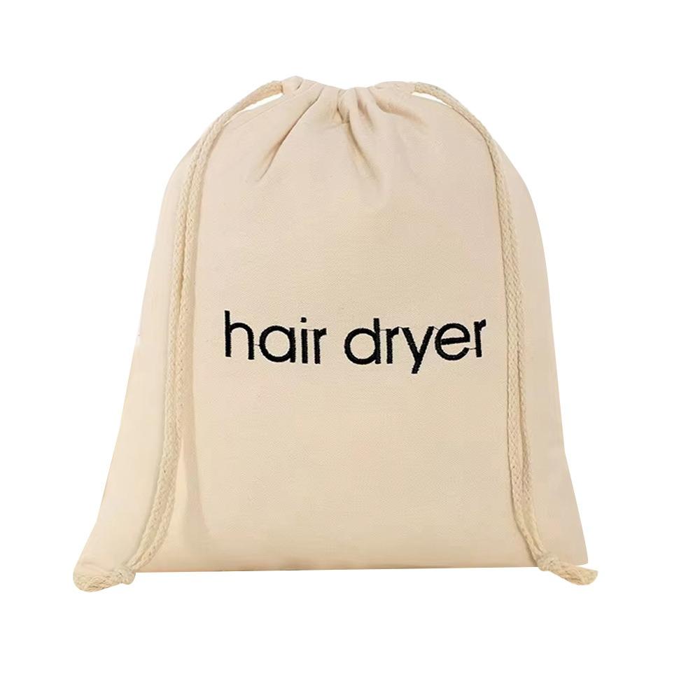 Dustproof Hair Dryer Cloth Bag Drawstring Storage Bag Portable Hair Diffuser