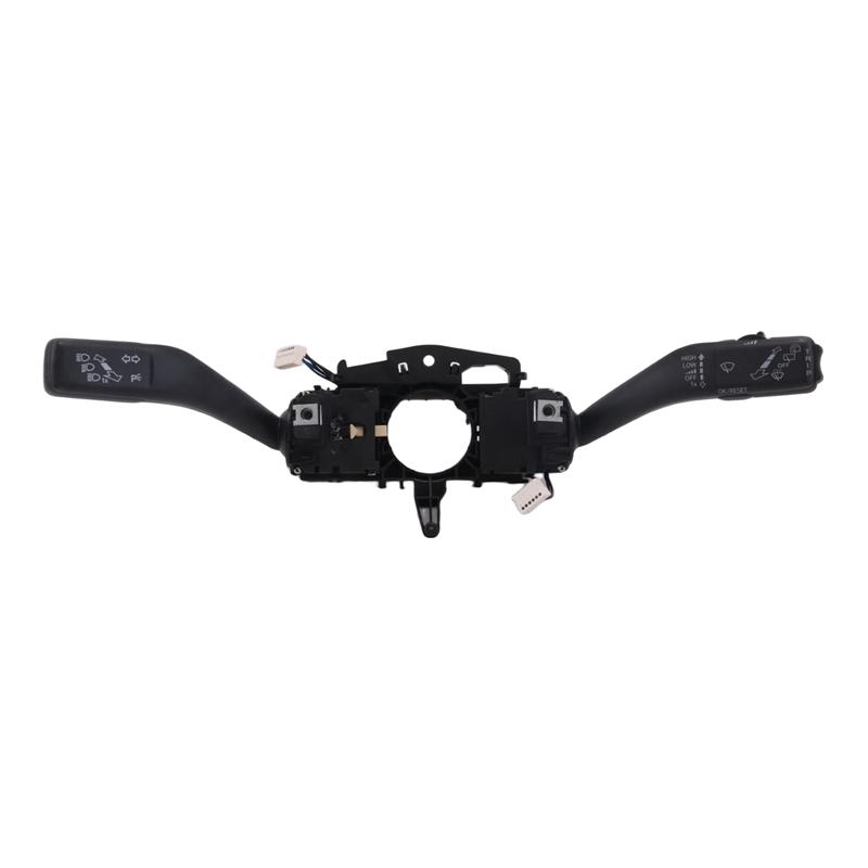 M63K-5K0953502L Wiper Turn Signal Steering Column Combination Switch For VW Tiguan Touran Golf LHD