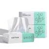 Pure Cotton Thickened Disposable Face Towel Gentle Hypoallergenic Baby Safe Home Use Facial Cleansing Tissue
