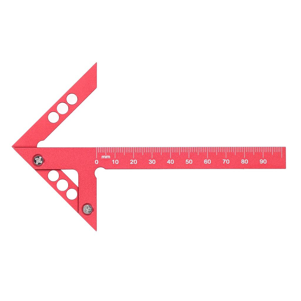 Center Line Scriber Aluminum Alloy Center Finder 45 Degree Angle Scribing Gauge Woodworking Marking Tool