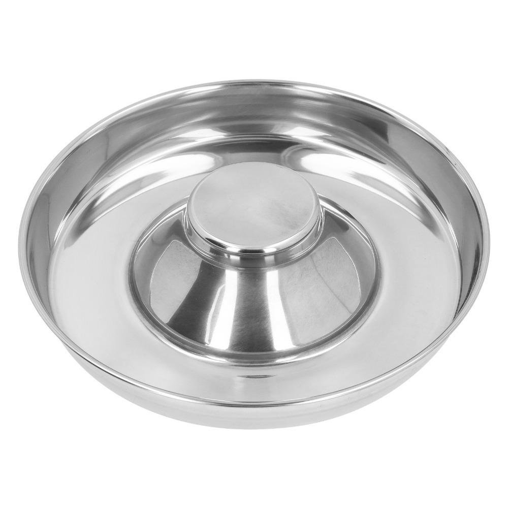 26cm Metal Feeding Bowl Metal Anti Choke Dog Bowl Slow Feeder Pet Bowl Multi Pet Household Slow Feeding Bowl