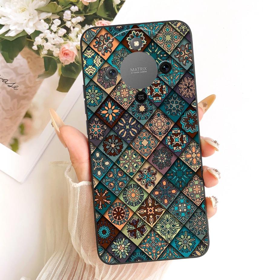 For Honor X9d Case Magic8 Lite Cute Fashion Cartoon Cover Soft TPU Phone Case For Honor Magic 8 Lite X 70 HonorX9d HonorX70 Bags