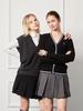 Nitina Wool Blend Pleated Skirt M/Gy