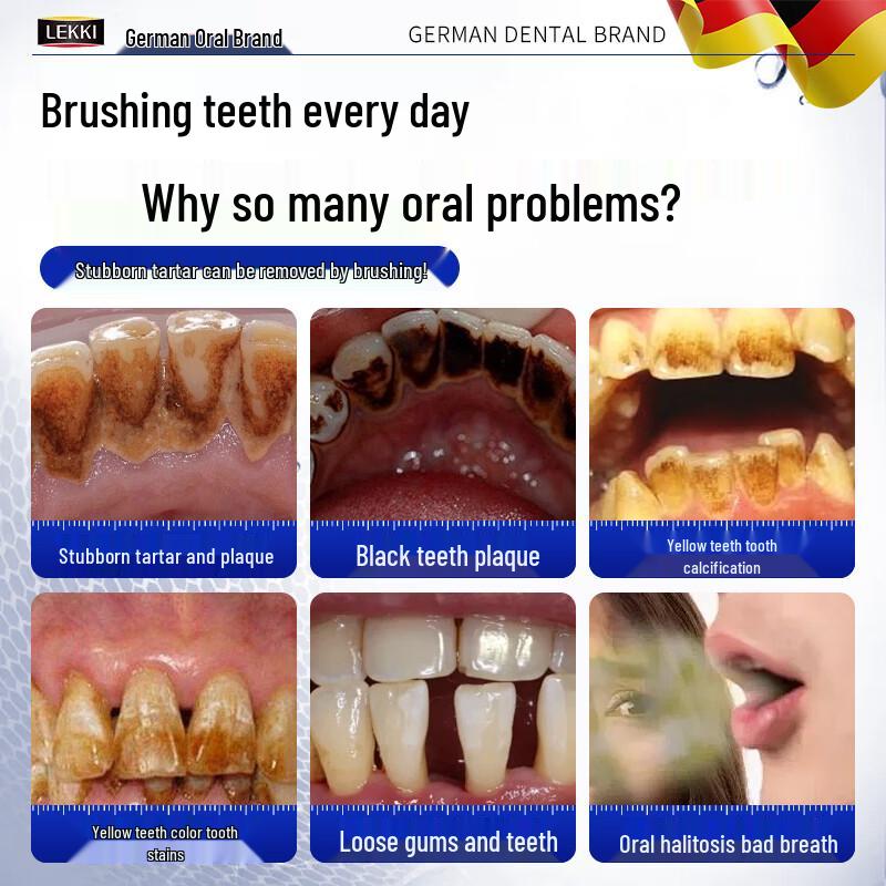 LEKKI Tartar Removal & Whitening Toothpaste