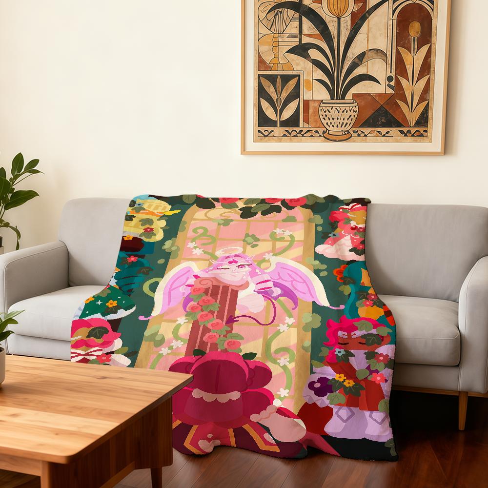 Game C-Cookie R-Run K-Kingdom Blanket Super Warm Comfortable Plush Throw Blanket Child Home Sofa Bedroom Gift 30x40in