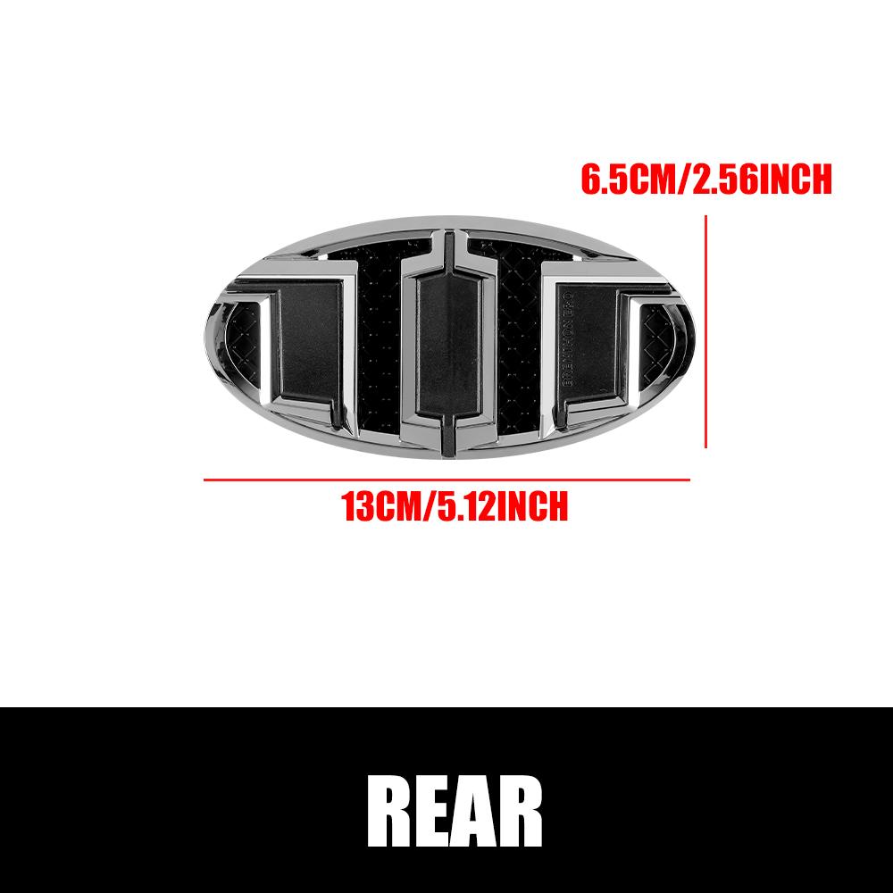 Car Accessories Front Grille Hood Rear Lid Trunk Stickers Badge For Kia Rio 2 3 K3 K5 Ceed Sportage Picanto Sorento Soul Optima