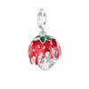 Authentic Copper Red Charm Bead Charms Heart Cherry Strawberry Flower Fish Bead Charms Ideal For Necklaces Do It Yourself Bracelets Present Jewellery
