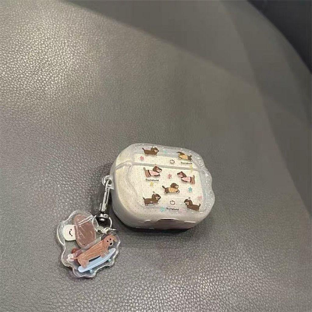 Polka dot dachshund for apple AirPods 1 generation bluetooth protective case airpodPro1/1 earphone cover fifth generation