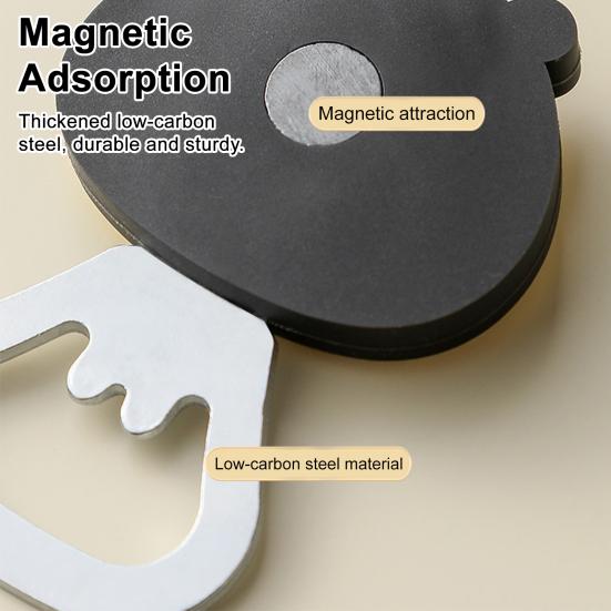 Bottle Opener Multi-Functional Magnetic Refrigerator Magnet Cute Cartoon Animal Design Bottle Opener for Beer Cans Caps