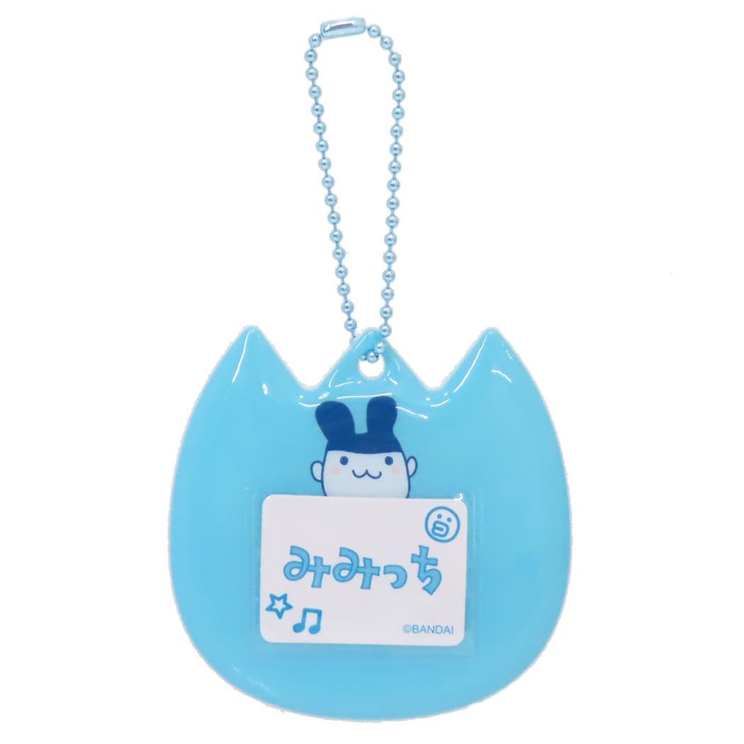 Kamio Japan Tamagotchi Name Clip Badge Key Holder / Mimitchi