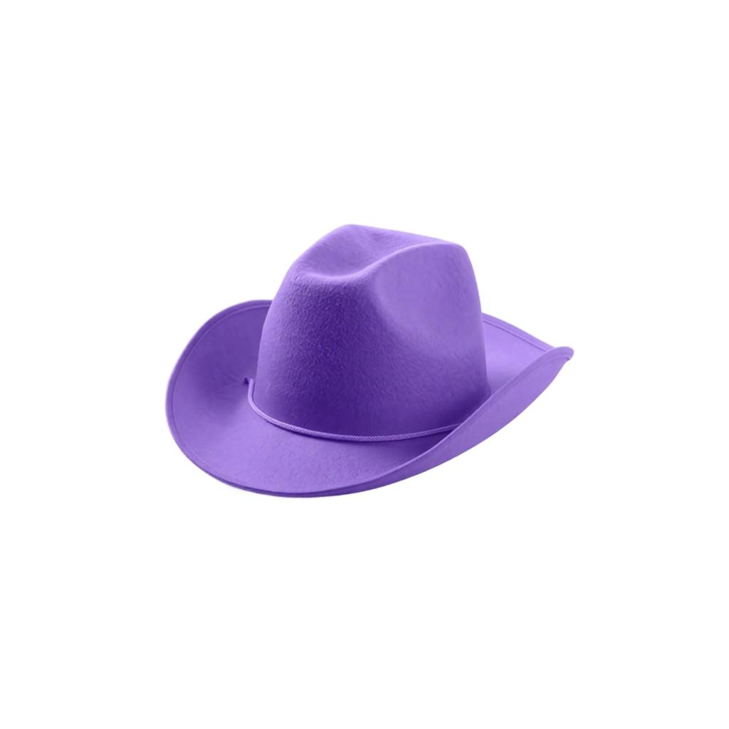 Erwachsenenhut mit Besatz für Westernkostümparty