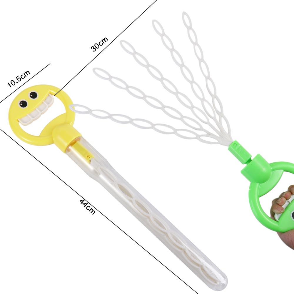 5 Claws Shaped 32 Hole Bubble Stick Soap Blowing Big Bubble Wands Children's Bubble Wand Children