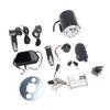 48V 1000W Electric Brushed Motor Kit Direct Current DIY Brushed Motor Controller Display with Sprocket Chain Throttle