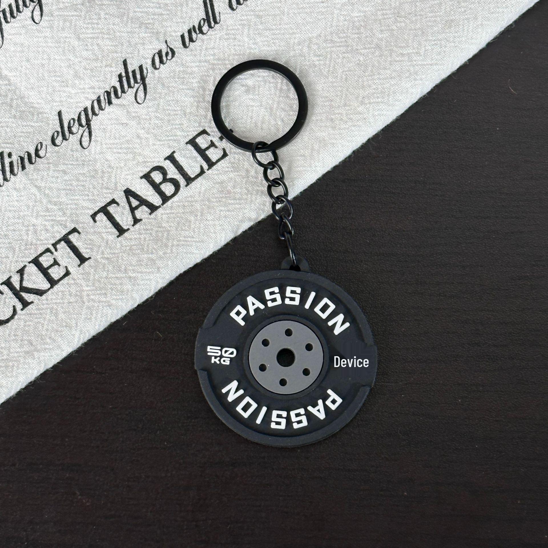 

Серия Miu Мини Брелок для ключей с пластиной от штанги и гантели