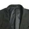 80s-90s Vintage Kanebo Double Suit Set XL Black formal(USED)