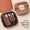 7-Piece Portable Anti-Splash Nail Clipper & Manicure/Pedicure Set