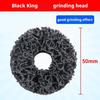 Car Wheel Hub Grinding Brush Brake Disc Rust Grinding Removal Tool Brake Grinding Cleaner Kit Rust Remover Polishing Kit