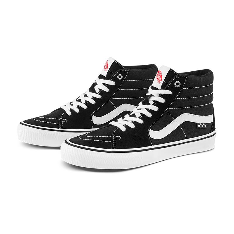 

Vans Sk8-Hi Black High-Top Skate Shoes 5.0