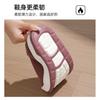 Medium non-slip cotton slippers autumn and winter indoor home thick-bottomed piled warm wool slippers