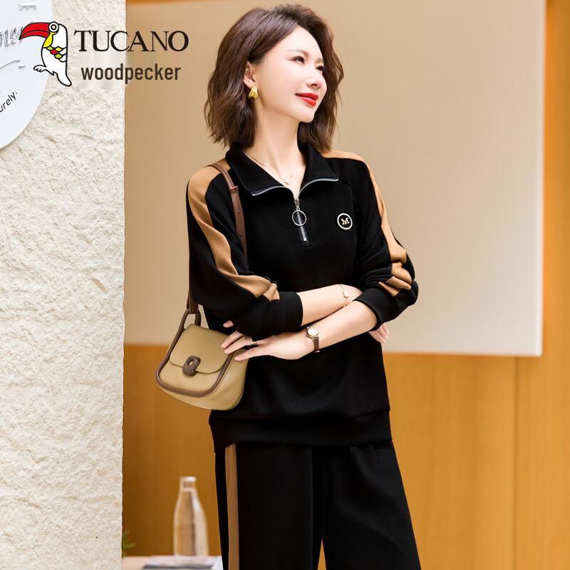 TUCANO Women s Casual Spring Two-Piece Set 4XL